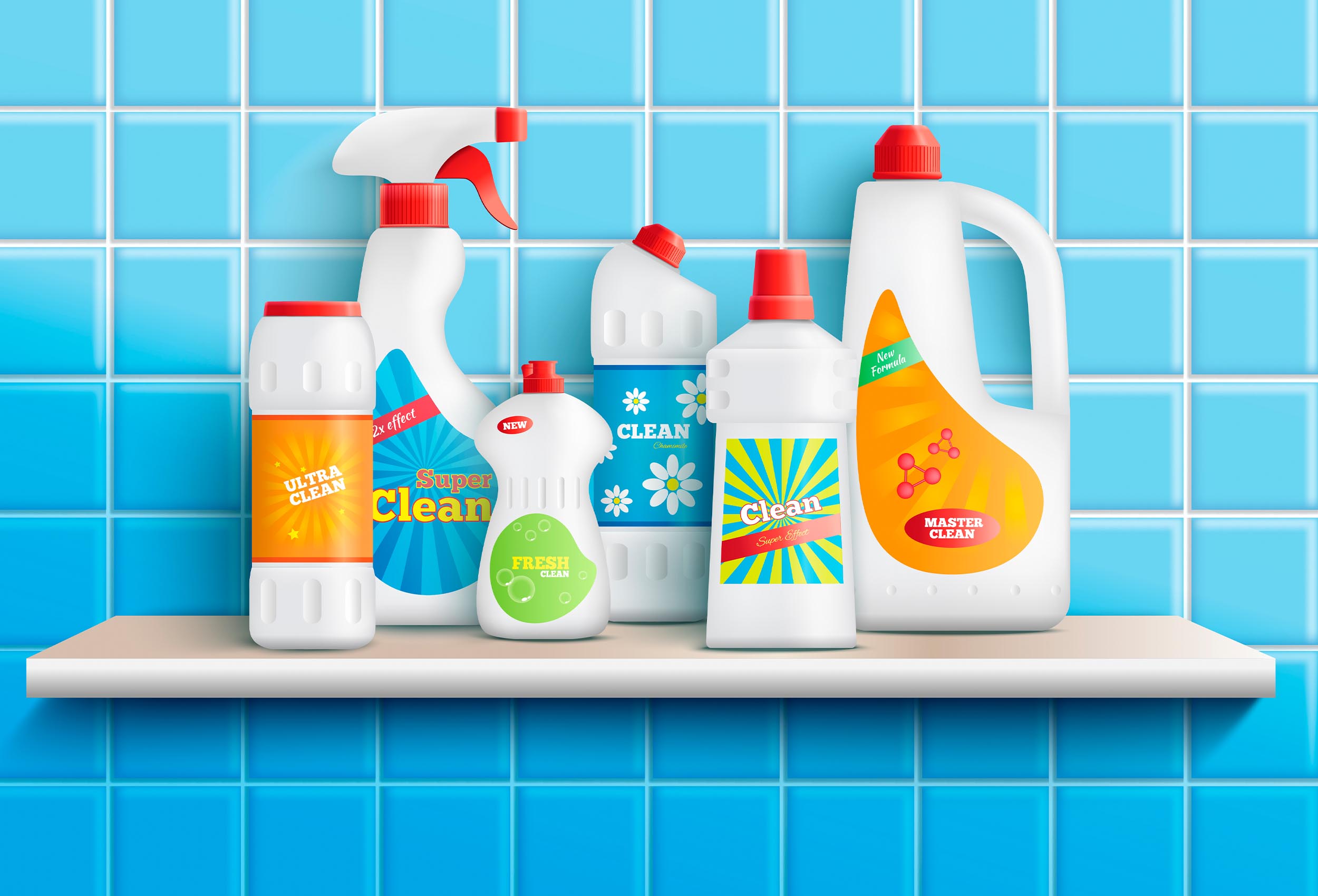 The importance of labeling your cleaning products!